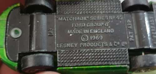 Matchbox Ford Group 6