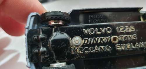 South African Dinky no184 Volvo 122S