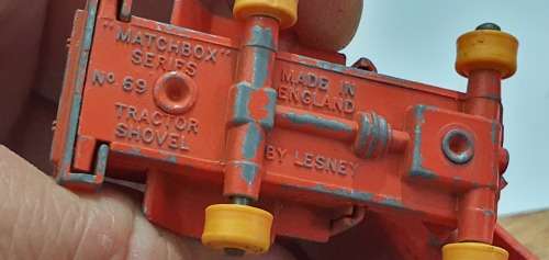 Matchbox Lesney no69 Tractor Schovel
