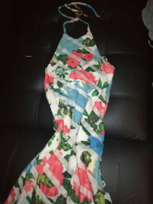 Stunning Halter Summer Dress