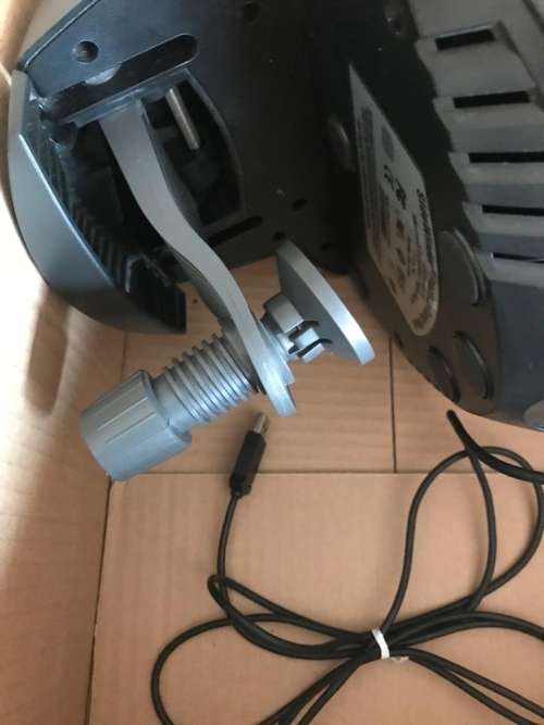 Microsoft Side Winder Steering Wheel And Paddle Set