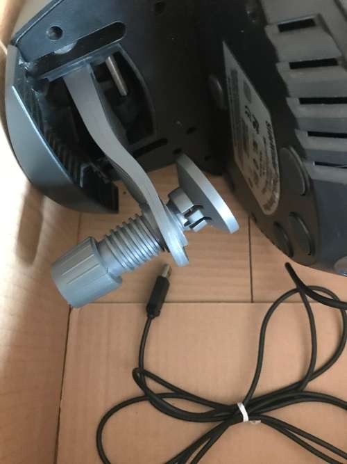 Microsoft Side Winder Steering Wheel And Paddle Set