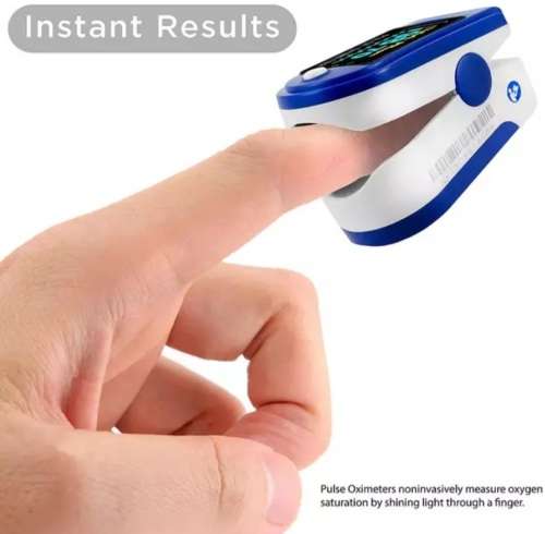 OLED Fingertip Pulse Oximeter Monitor