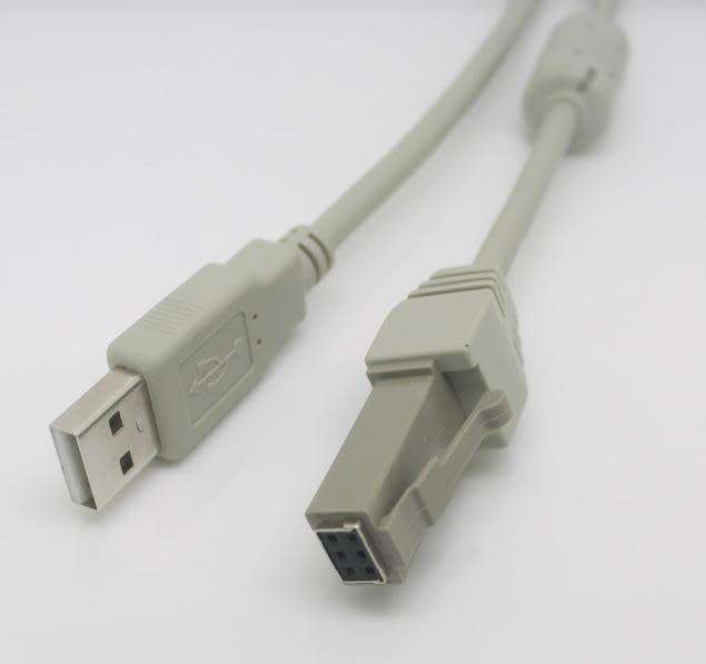 1.5m USB A Male to 6pin IBM Touch Screen or Scanner Cable