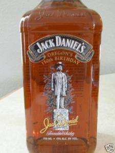 Jack Daniels Oregon's 150th Birthday Bottle (750ml)