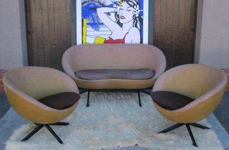 Retro, 1970s Zodiac lounge suite