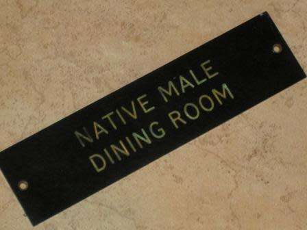 Rare Set Of 4 Art Deco Bakelite Colonial Apartheid Native And Coloured Dining And Change Room Signs