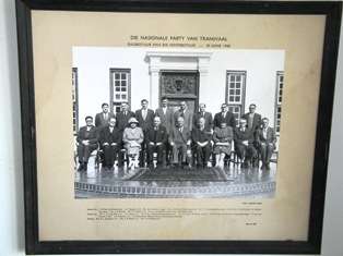 "Die Nationale Party van Transvaal, Dagbestuur van die hoofbestuur - 10 junie 1960"
