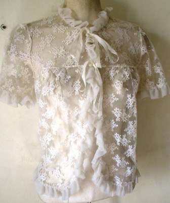 Vintage 1960s "Shelly" top, to fit bust: 81 cm