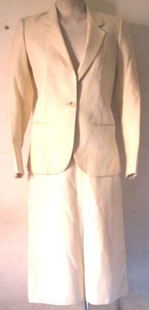 Vintage pure new wool "Miss Cassidy" suit, size: 8