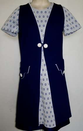 Vintage 1960s dress and coat, size: medium