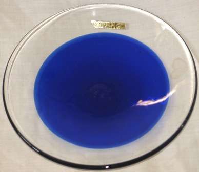 Retro, 1970s Glass Bowl, By Hadeland, Norway ( 6 x 3 cm )