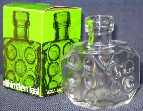 Retro, 1970s Riihimaen Lassi, Finland, "Dice" vase designed by Nanny Still