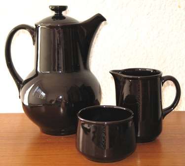 Retro, Poole Pottery England coffee set