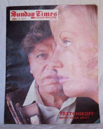 Retro, Sunday Times Magazine with Tretchikoff on the cover, circa 1974