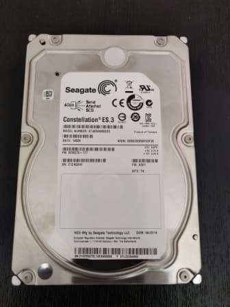 4TB Seagate Constellation ES3 3.5 inch SAS Server Drive