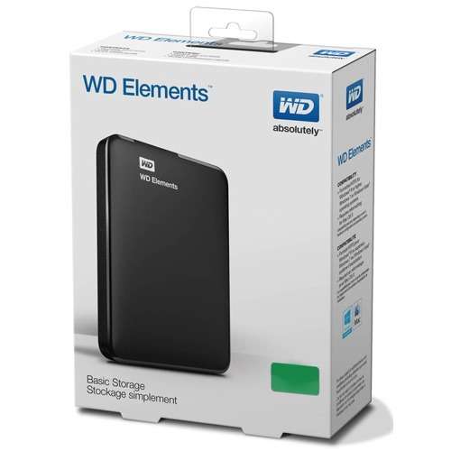 2.5` 500GB Western Digital External USB 3.0