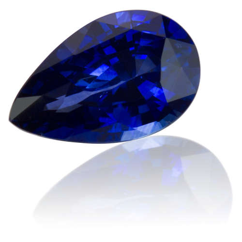 0.51CT Deep Blue Fancy Baguette Natural Sapphire