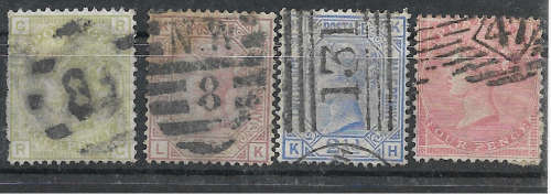 GB QV 1855-77 mixed lot of Used - some fine some difficult - CV for fine used £515 (R10920)