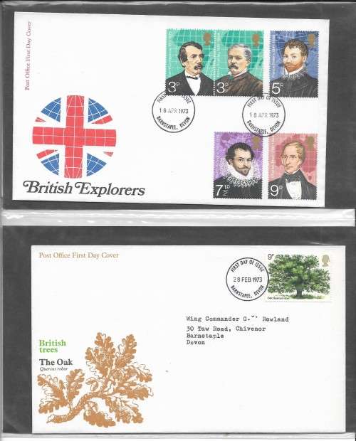 Crazy GB Wednesday (See Desc) - Lovely GB Album Filled 100+ FDCs 1970/80/90s  - CV£250 (R5700)