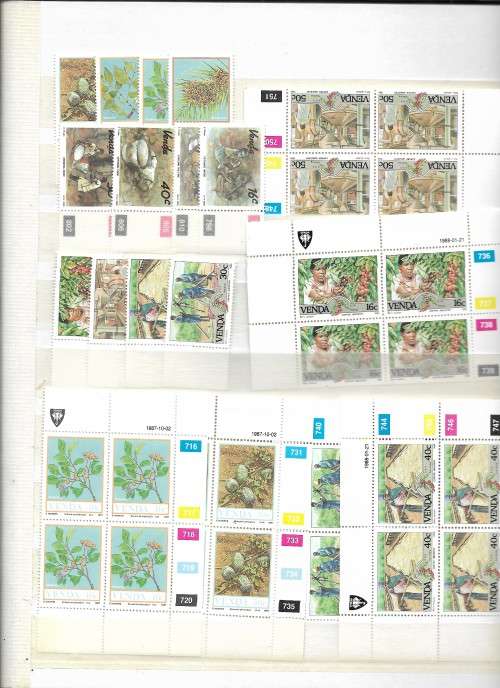 Lighthouse Stock book 8pg - Filled with RSA Homelands. Great cond Album crisp and clean - See Desc