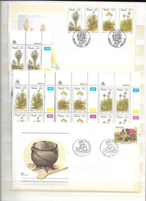 Lighthouse Stock book 8pg - Filled with RSA Homelands. Great cond Album crisp and clean - See Desc