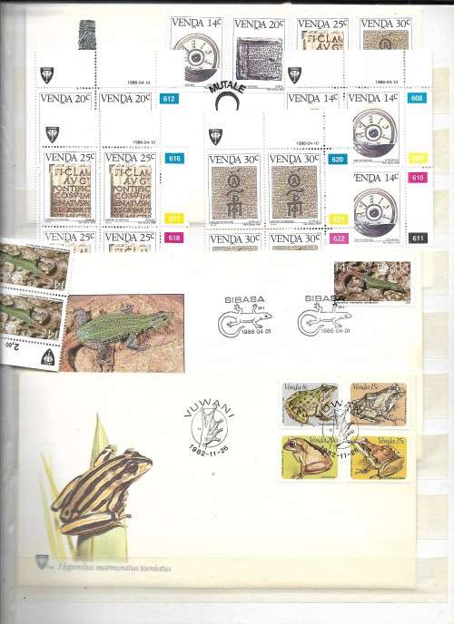 Lighthouse Stock book 8pg - Filled with RSA Homelands. Great cond Album crisp and clean - See Desc