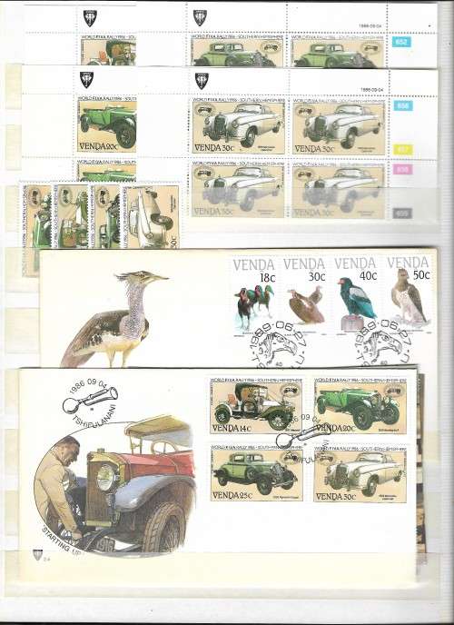 Lighthouse Stock book 8pg - Filled with RSA Homelands. Great cond Album crisp and clean - See Desc