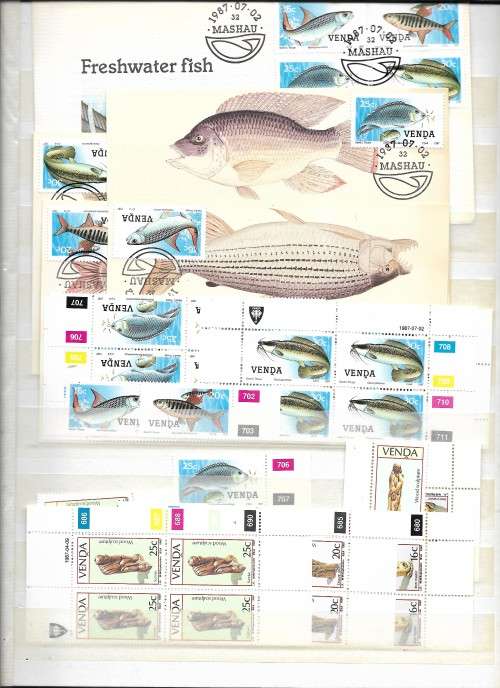 Lighthouse Stock book 8pg - Filled with RSA Homelands. Great cond Album crisp and clean - See Desc