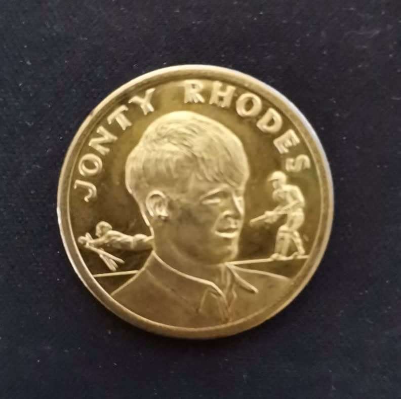 JONTY RHODES : 1992 : OFFICIAL SHOPRITE AND CHECKERS MEDAL COLLECTION