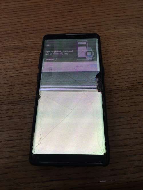 Samsung Galexy Note 8 [Lcd Broken] *for parts or repair*
