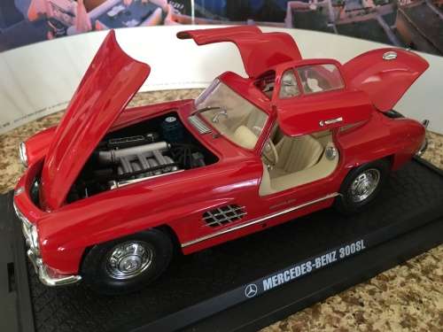 1955 Mercedes-Benz 300SL Gullwing, 1:18 - BARGAIN,  WOW