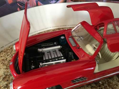 1955 Mercedes-Benz 300SL Gullwing, 1:18 - BARGAIN,  WOW