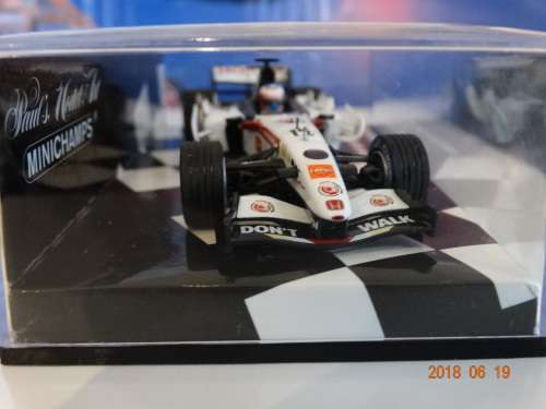 F1-  Honda Racing F1 RA106 2006 Jenson Button First Win   - Limited Edition -1:43, Great Deal,  WOW