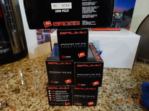 Mercedes  x 6 set - Brumm - 1:43 - ( rare hard to find models) - Awesome Rare, Some ,Limited Ed  Set