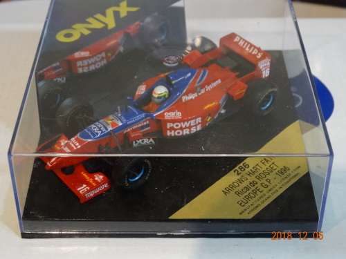 F1 Arrows "Ricardo Rosset" European Grand Prix 1996 Racing Car - finished in red "Power Horse"