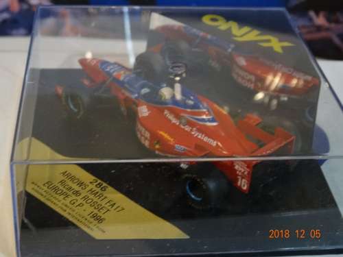 F1 Arrows "Ricardo Rosset" European Grand Prix 1996 Racing Car - finished in red "Power Horse"