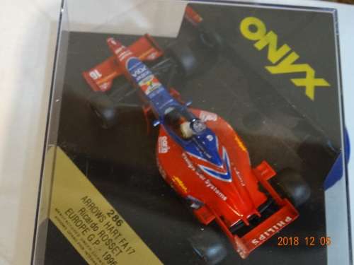F1 Arrows "Ricardo Rosset" European Grand Prix 1996 Racing Car - finished in red "Power Horse"