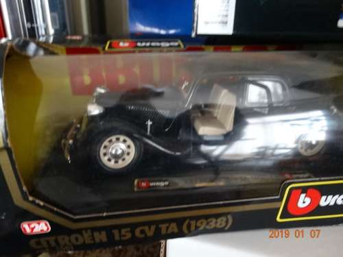 1965 Ford Mustang + Citroen 15 cv ta (1938)+Porsche Boxer -1:24 - Bburago  - Awesome Set Together  .