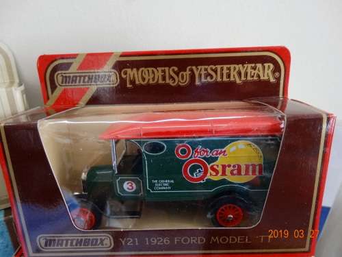 8 X MatchBox - Models of Yesteryear -1:43 -Talbot Van,Leyland Lorry, Crossley, "TT"- Awesome Set-WOW