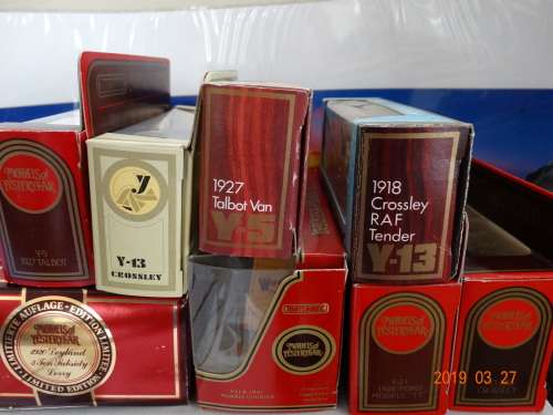 8 X MatchBox - Models of Yesteryear -1:43 -Talbot Van,Leyland Lorry, Crossley, "TT"- Awesome Set-WOW