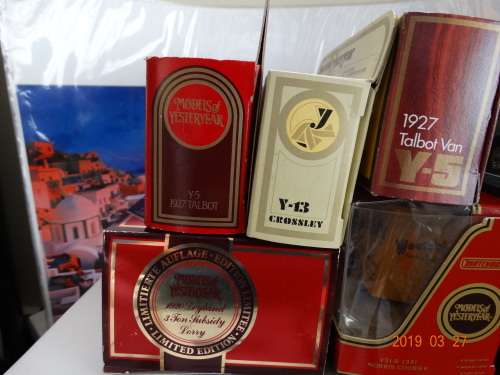 8 X MatchBox - Models of Yesteryear -1:43 -Talbot Van,Leyland Lorry, Crossley, "TT"- Awesome Set-WOW