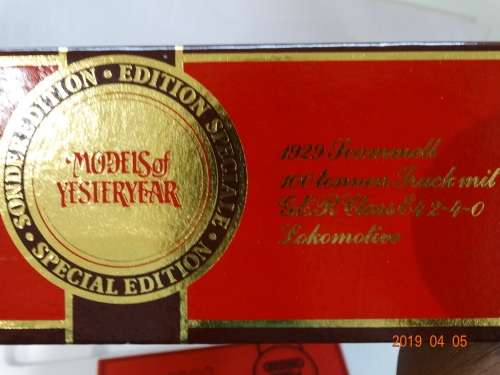 MatchBox - Models of Yesteryear - 100 Ton Truck+Trailer_Loco+ 3 Cars  -WOW -  LIMITED EDT