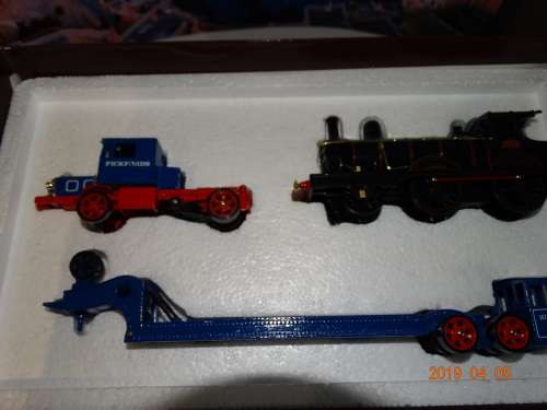 MatchBox - Models of Yesteryear - 100 Ton Truck+Trailer_Loco+ 3 Cars  -WOW -  LIMITED EDT