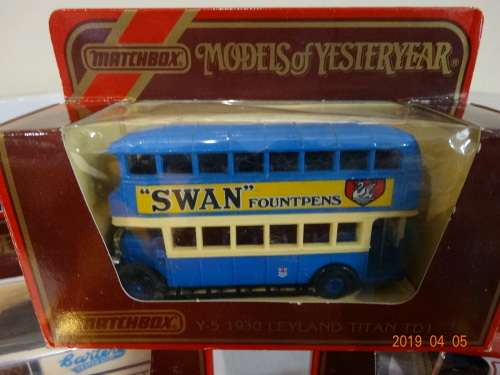 MatchBox - Models of Yesteryear - 100 Ton Truck+Trailer_Loco+ 3 Cars  -WOW -  LIMITED EDT