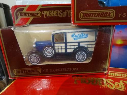 MatchBox - Models of Yesteryear - 100 Ton Truck+Trailer_Loco+ 3 Cars  -WOW -  LIMITED EDT