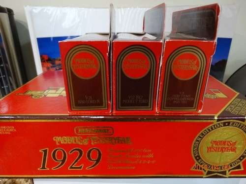 MatchBox - Models of Yesteryear - 100 Ton Truck+Trailer_Loco+ 3 Cars  -WOW -  LIMITED EDT