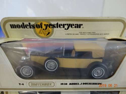 MatchBox X 4 CARS  - Models of Yesteryear -1:43 - Rolls Royce,Bugatti T44 , Packard V - Awesome Set