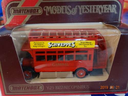 Matchbox X 5 - Models of Yesteryear -1:43 Buses and Coaches-leyland,AEC,Tramcar etc - Awesome Set