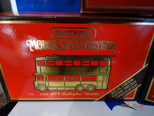 Matchbox x 3 -Models of Yesteryear - ALL Ltd Editions-Truck-Bus-Engine - 1:43-Rare Group together